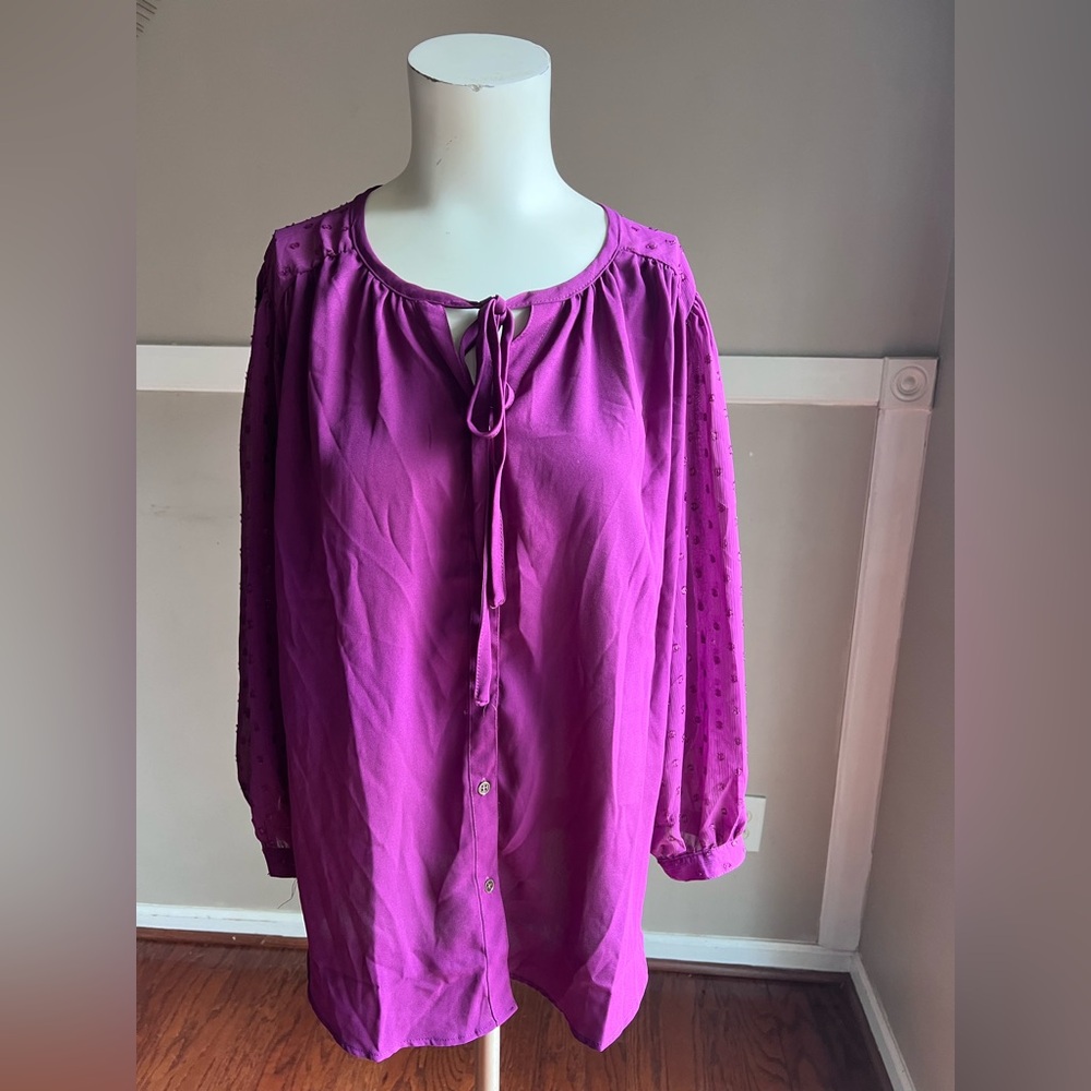 Grand & Greene Vibrant Purple Top